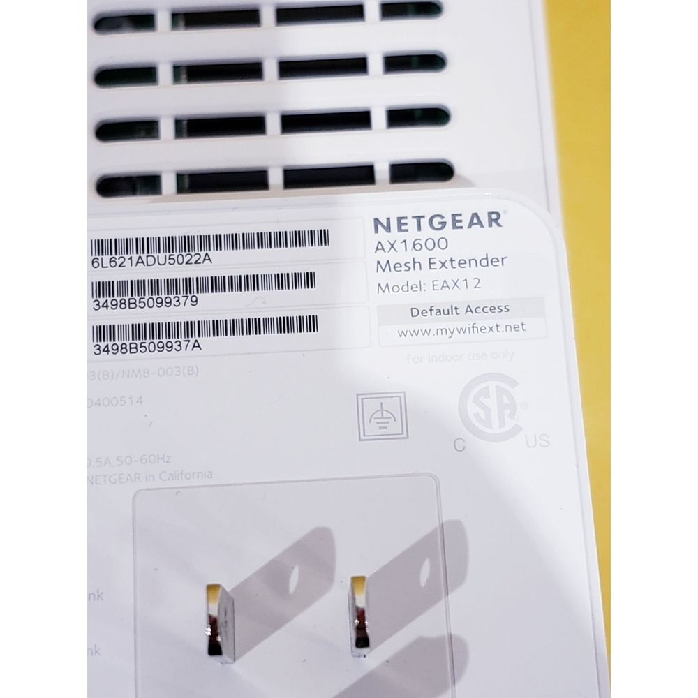 NETGEAR AX1600 WiFi 6 Mesh Extender - Picture 4 of 6